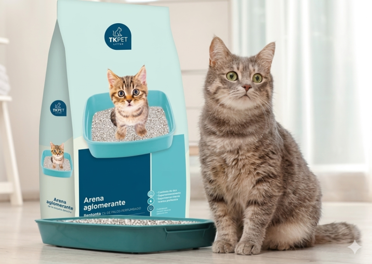 Conoce los tipos de arena para gatos