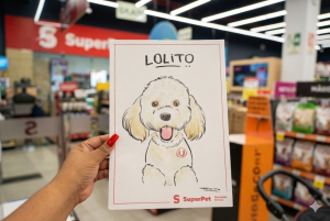 Caricatura de Mascotas en Acuarela